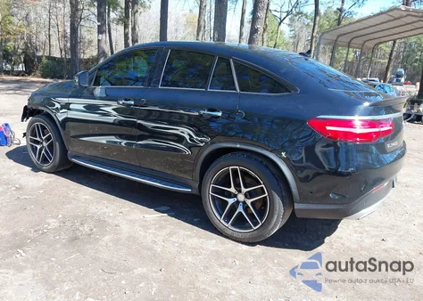 2016 Mercedes-Benz Gle 450 Amg Coupe 4Matic из США, поврежденный, VIN 4JGED6EB9GA007147